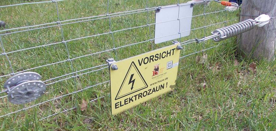 Elektrischer Herdenschutzzaun