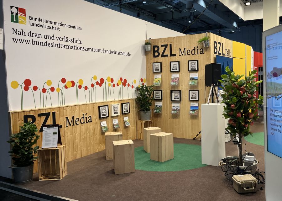 Stand des BZL auf der Grünen Woche