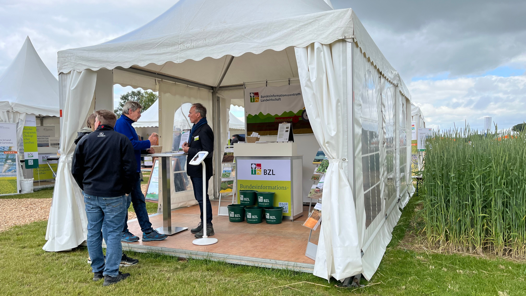BZL Stand auf den Feldtagen 2025