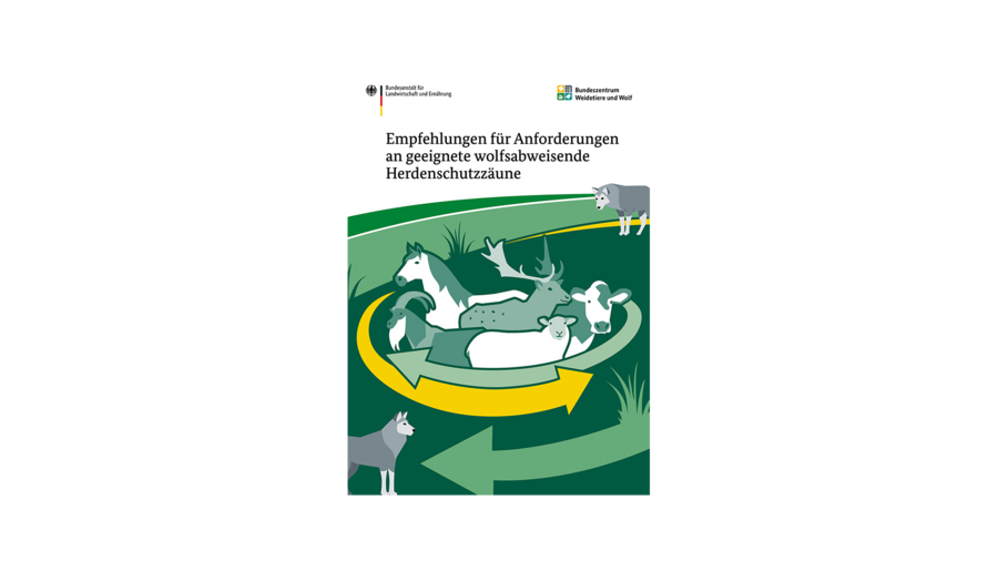 Empfehlungen für Anforderungen an geeignete wolfsabweisende  Herdenschutzzäune