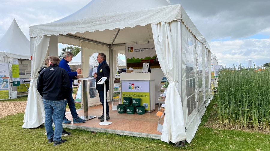 BZL Stand auf den Feldtagen 2025