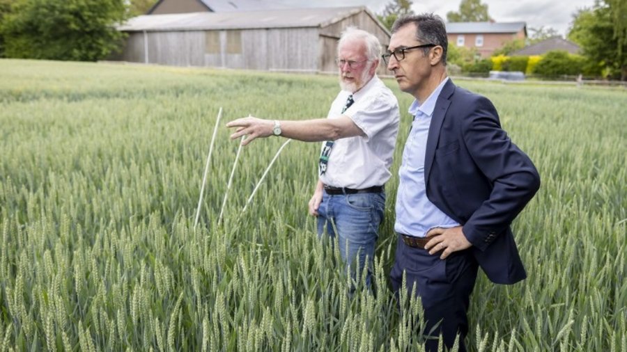 BM Cem Özdemir und Alfred Stender