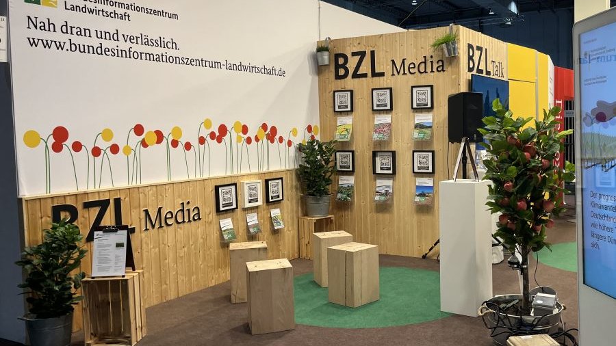 Stand des BZL auf der Grünen Woche