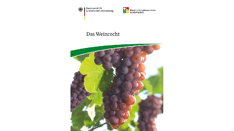 Broschüren-Cover Weinrecht