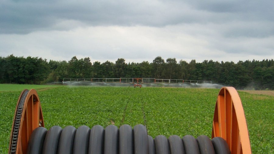 Düsenwagen mit Trommel