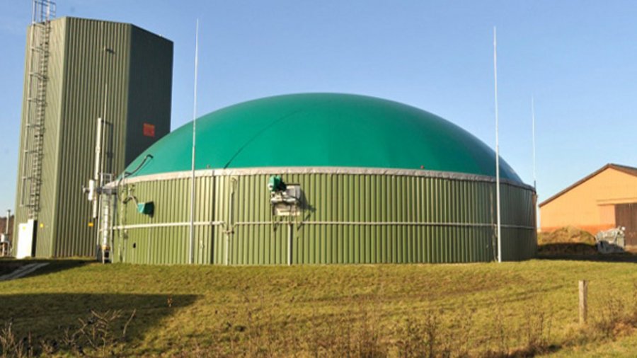 Biogasanlage. Bild: BLE